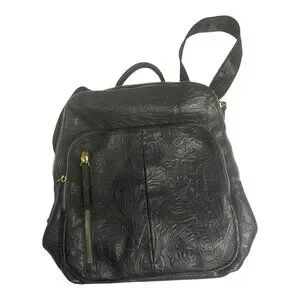 American Leather Co. Cleveland Genuine Leather Backpack Purse Bag Black American Leather Co 100% Genuine Leather Cleveland Backpack  main image 4